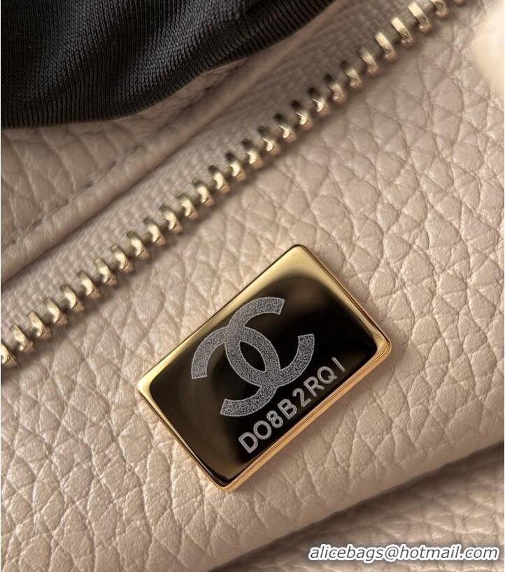 Chanel SMALL SHOPPING BAG Grained Calfskin & Gold-Tone Metal AS6288 Light Beige 2026