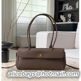 Super Quality Chanel SMALL SHOPPING BAG Grained Calfskin & Gold-Tone Metal AS6288 Dark Brown 2026