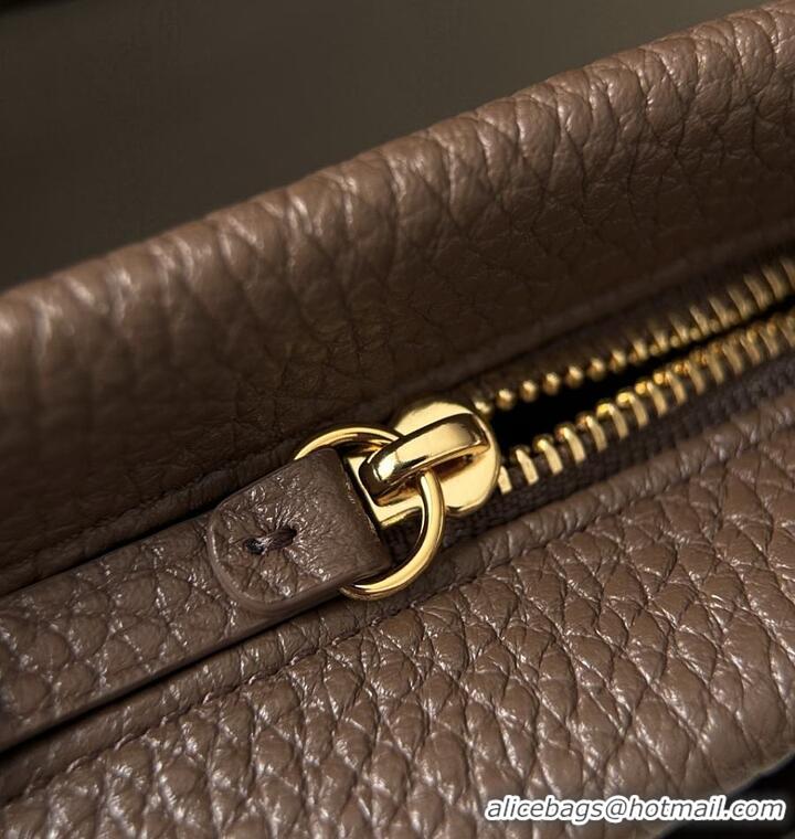 Super Quality Chanel SMALL SHOPPING BAG Grained Calfskin & Gold-Tone Metal AS6288 Dark Brown 2026