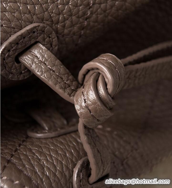 Super Quality Chanel SMALL SHOPPING BAG Grained Calfskin & Gold-Tone Metal AS6288 Dark Brown 2026