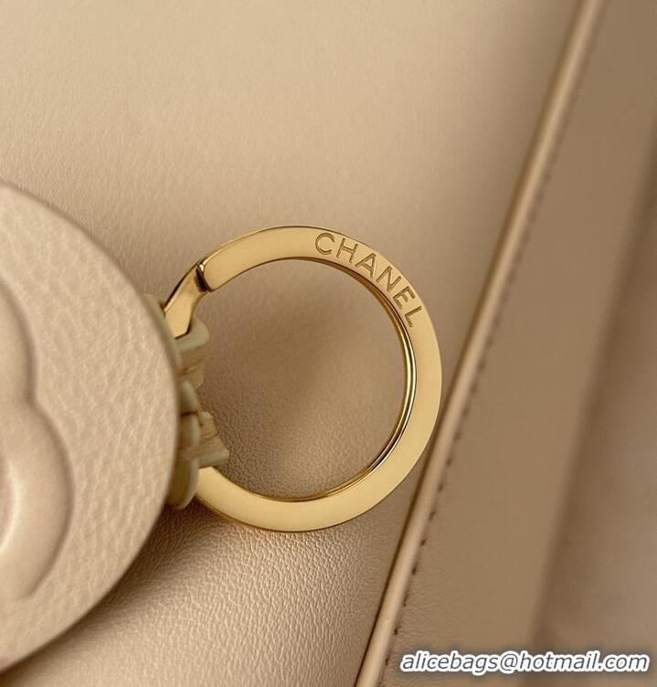 Buy Cheap Chanel Large Bowling Bag Lambskin & Gold-Tone Metal CH59914 Light Beige Spring Summer 2026