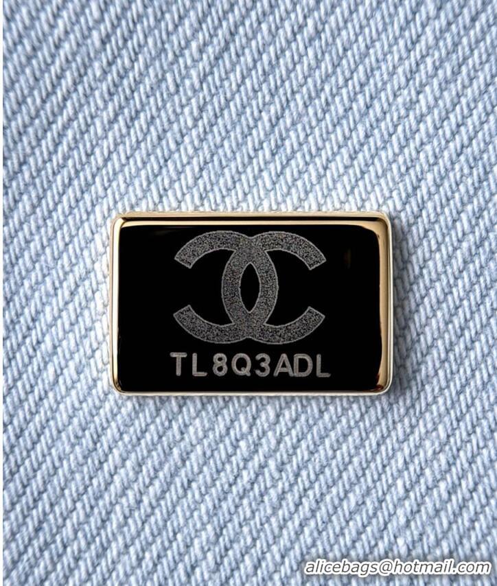Big Discount Chanel Coco Beach Small Shopping Bag Denim/Calfskin & Gold-Tone Metal AS6191 Blue/Brown 2026