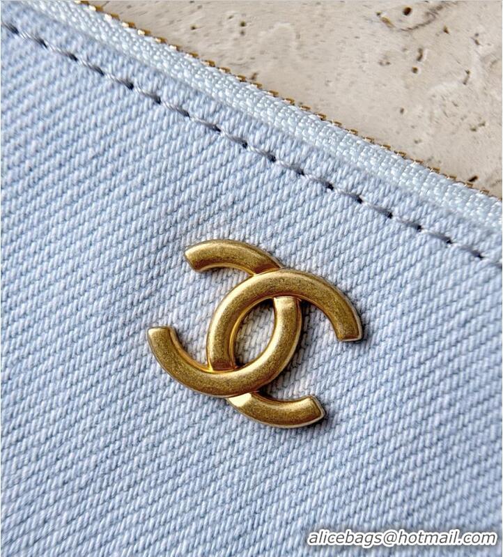 Big Discount Chanel Coco Beach Small Shopping Bag Denim/Calfskin & Gold-Tone Metal AS6191 Blue/Brown 2026