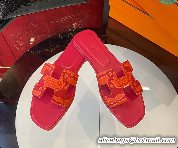 Popular Style Hermes Slipper Pink/Orange 60702202