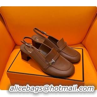 Best Product Hermes Infinie 50 Pump Brown 60702204