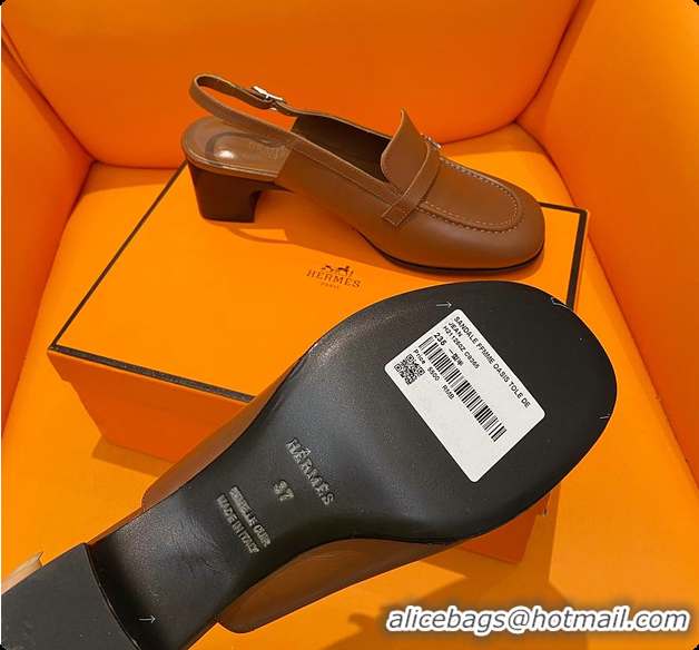 Best Product Hermes Infinie 50 Pump Brown 60702204