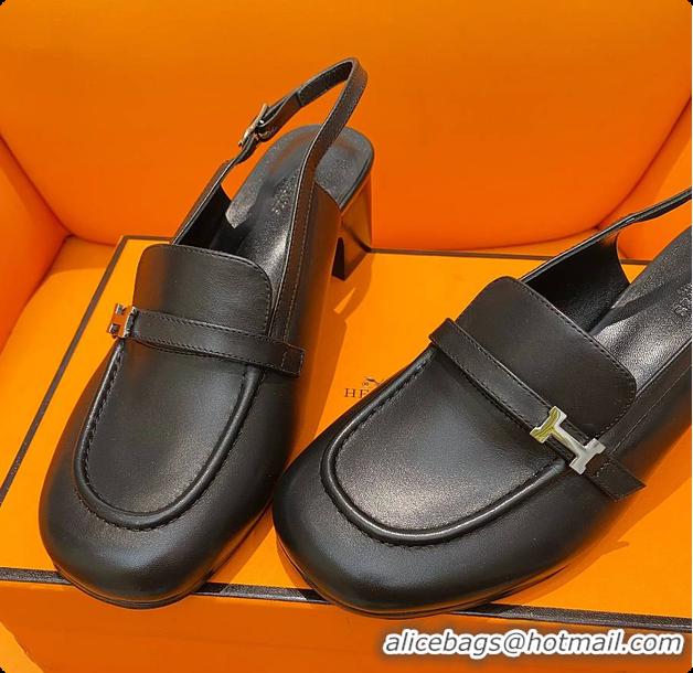 Unique Style Hermes Infinie 50 Pump Black 60702204