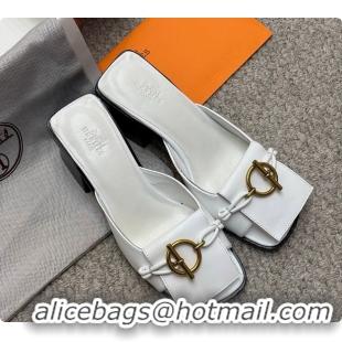 Purchase Hermes Ilot 50 Sandal White 60702210