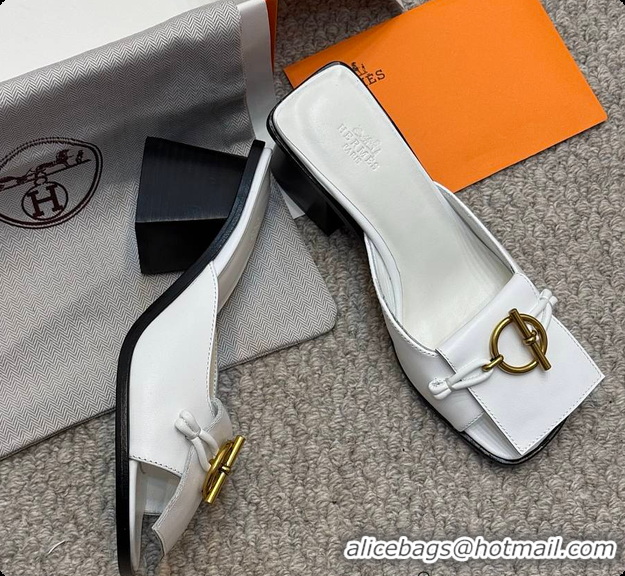 Purchase Hermes Ilot 50 Sandal White 60702210