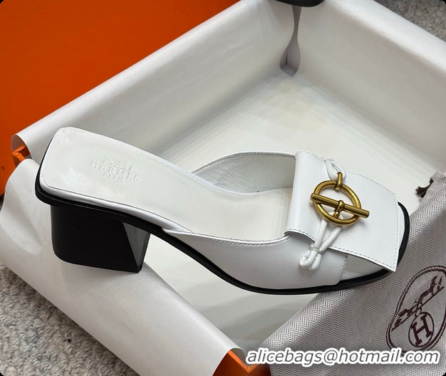 Purchase Hermes Ilot 50 Sandal White 60702210