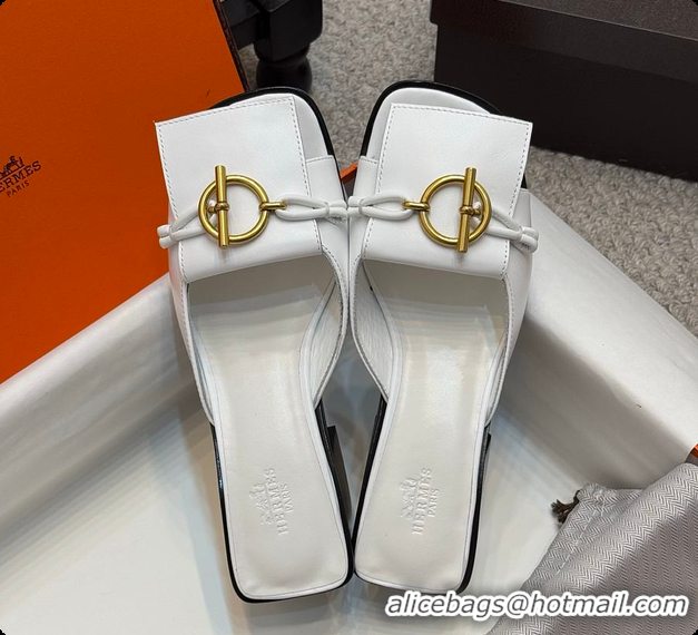 Purchase Hermes Ilot 50 Sandal White 60702210