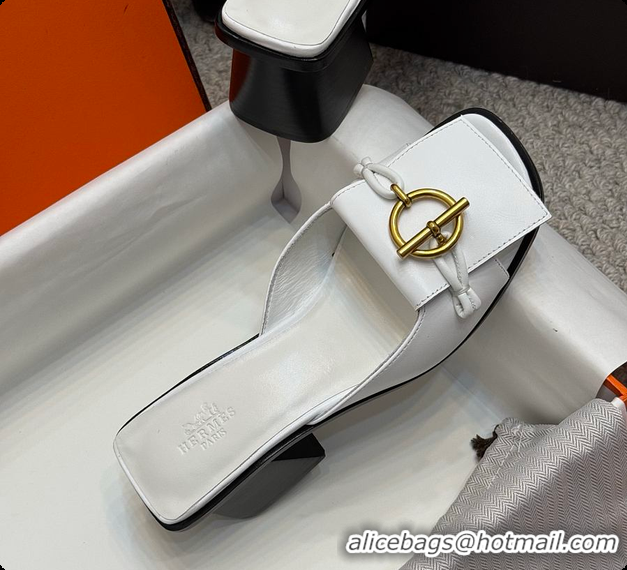 Purchase Hermes Ilot 50 Sandal White 60702210