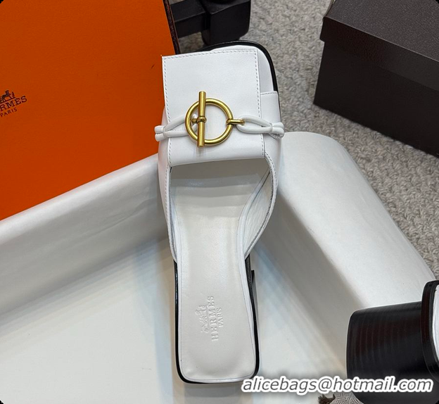 Purchase Hermes Ilot 50 Sandal White 60702210