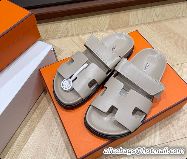 Good Product Hermes Chypre sandal Beige Esquisse 60702211