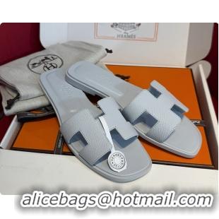 Hot Style Hermes Oran Sandal Bleu Glacier 60702212