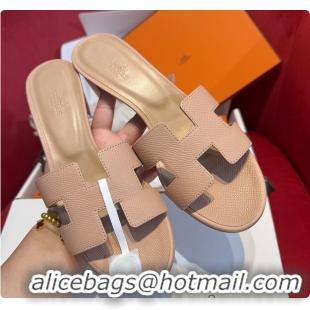 Durable Hermes Oasis Sandal Light Nude Pink 60702212