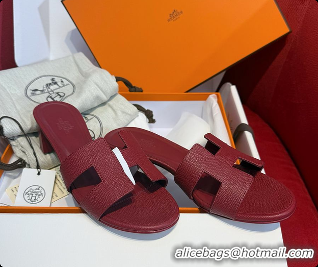 Grade Quality Hermes Oasis Sandal Rose Framboise 60702212