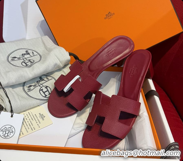 Grade Quality Hermes Oasis Sandal Rose Framboise 60702212