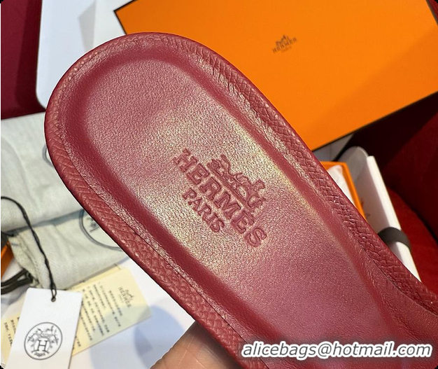 Grade Quality Hermes Oasis Sandal Rose Framboise 60702212