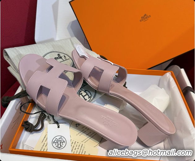 Top Design Hermes Oasis Sandal Rose Cancan 60702212