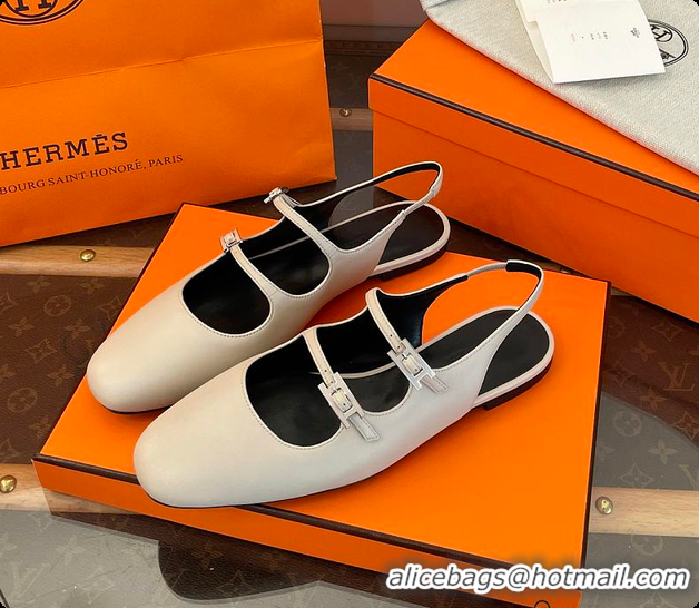 Most Popular Hermes Mila Slingback Beige Nomade 60702213