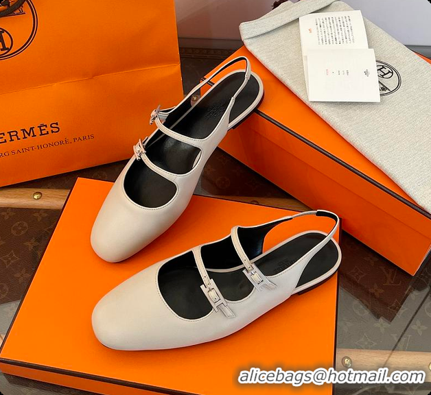 Most Popular Hermes Mila Slingback Beige Nomade 60702213