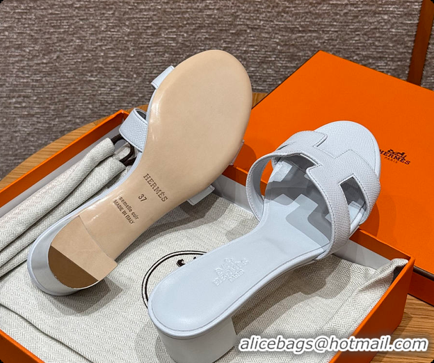 Low Cost Hermes Oasis sandal Blue Chacier 60702216