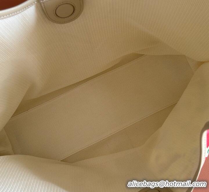 Best Discount Gucci Giglio Flora large tote bag white and multicolor Flora net G853962