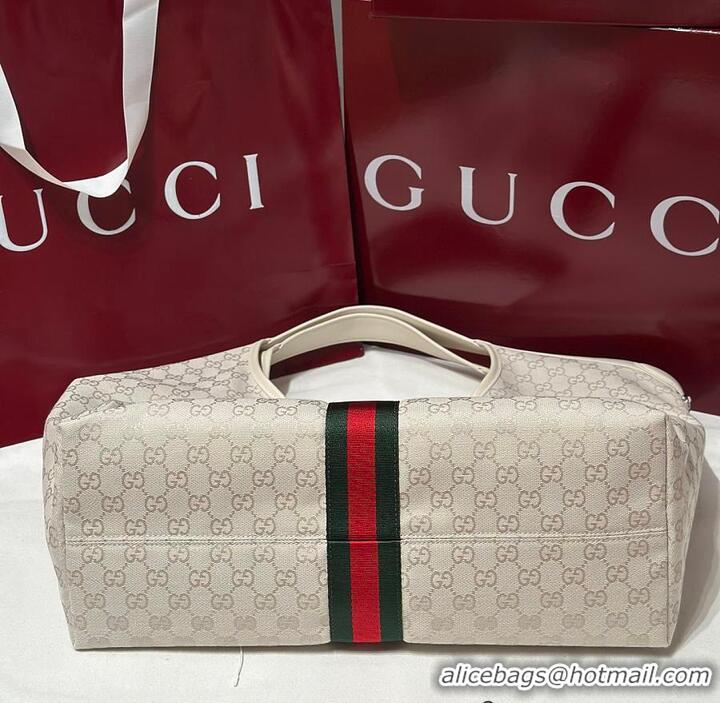Classic Specials Gucci Giglio Large Tote Bag in ivory GG canvas G853965