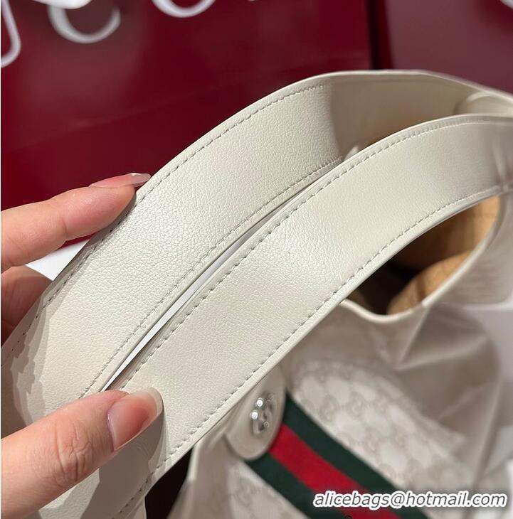 Classic Specials Gucci Giglio Large Tote Bag in ivory GG canvas G853965