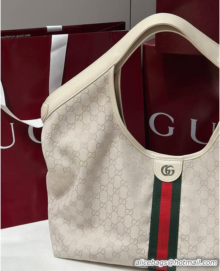 Classic Specials Gucci Giglio Large Tote Bag in ivory GG canvas G853965