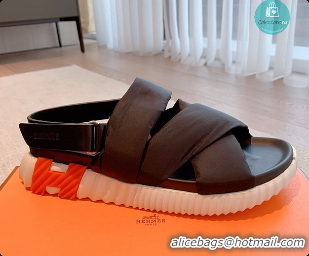 Buy Luxury Hermes Electric Sandal In Black 60702303