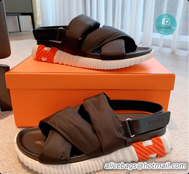 Buy Luxury Hermes Electric Sandal In Black 60702303