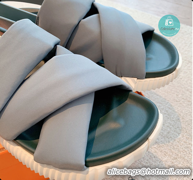 Unique Style Hermes Electric Sandal In Grey 60702303