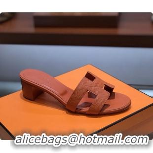 Low Cost Hermes Sandals In Orange 60702304