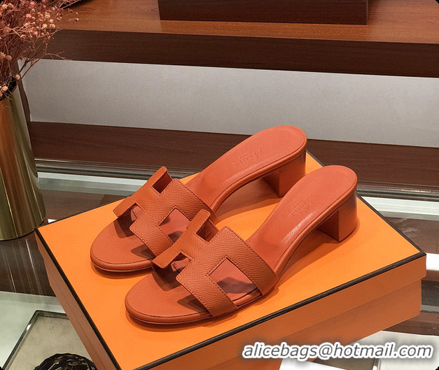 Low Cost Hermes Sandals In Orange 60702304