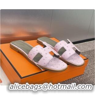 Charming Hermes Oran sandal Pink 60702401