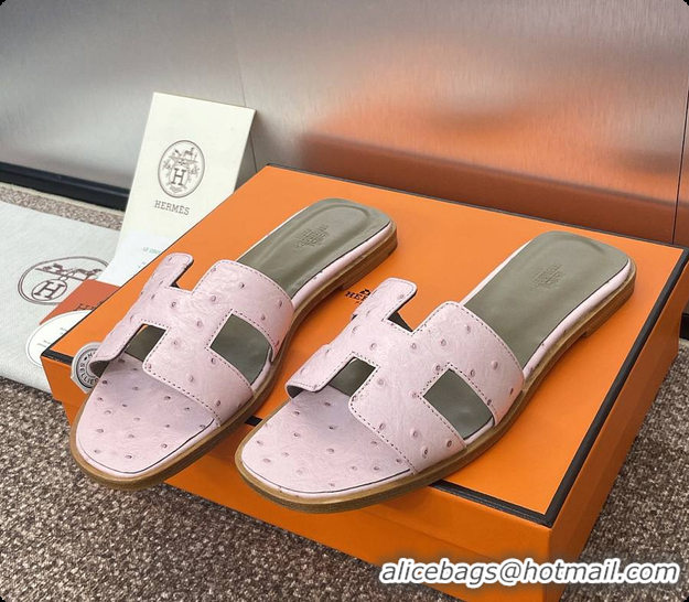 Charming Hermes Oran sandal Pink 60702401