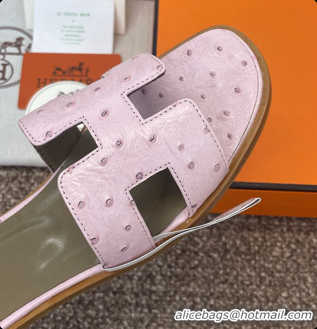 Charming Hermes Oran sandal Pink 60702401