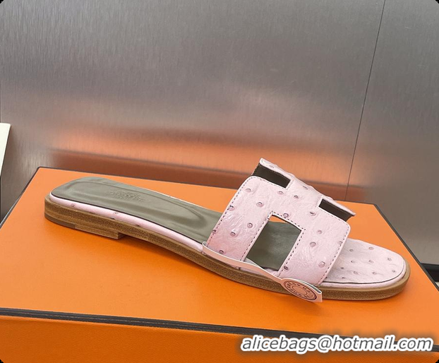 Charming Hermes Oran sandal Pink 60702401