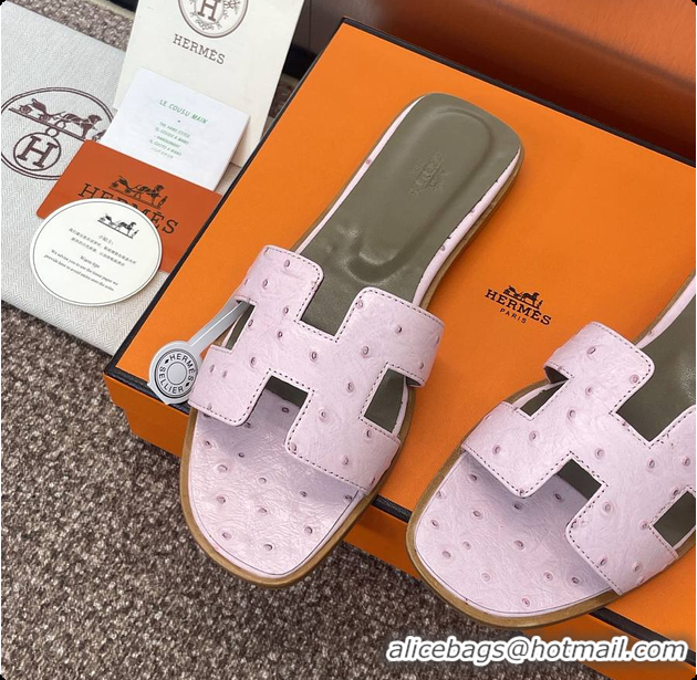 Charming Hermes Oran sandal Pink 60702401