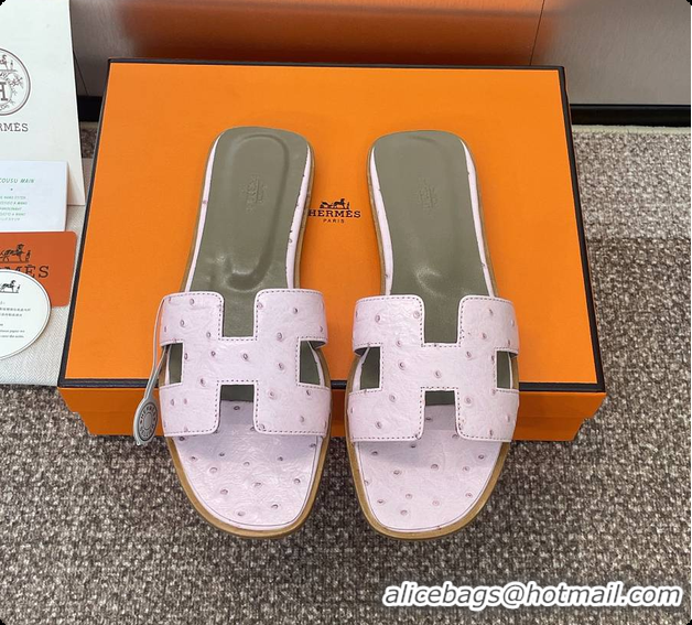 Charming Hermes Oran sandal Pink 60702401