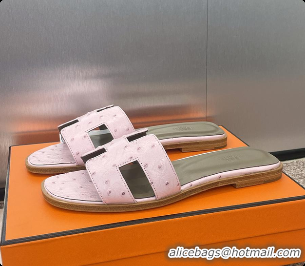Charming Hermes Oran sandal Pink 60702401
