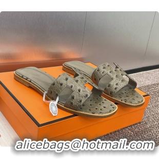 Popular Style Hermes Oran sandal Loden 60702401