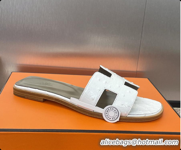 Unique Style Hermes Oran sandal White 60702401