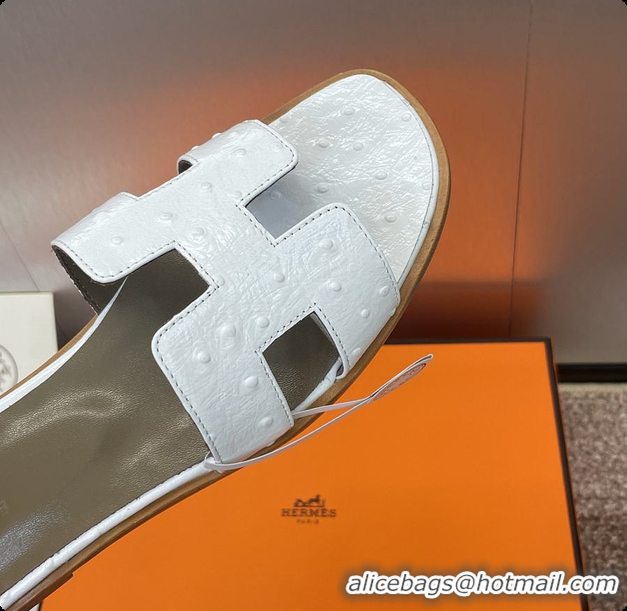 Unique Style Hermes Oran sandal White 60702401