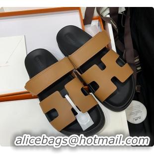 Cheap Price Hermes Chypre sandal Naturel 60702405