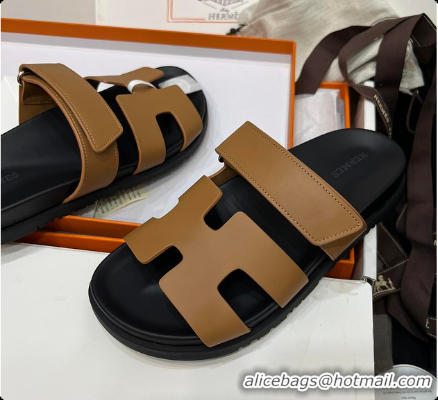 Cheap Price Hermes Chypre sandal Naturel 60702405