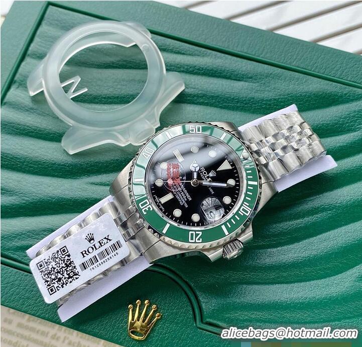 Well Crafted Rolex Water Ghost Series Mens Watch 02 Diameter 40mm R1257 Green/Black