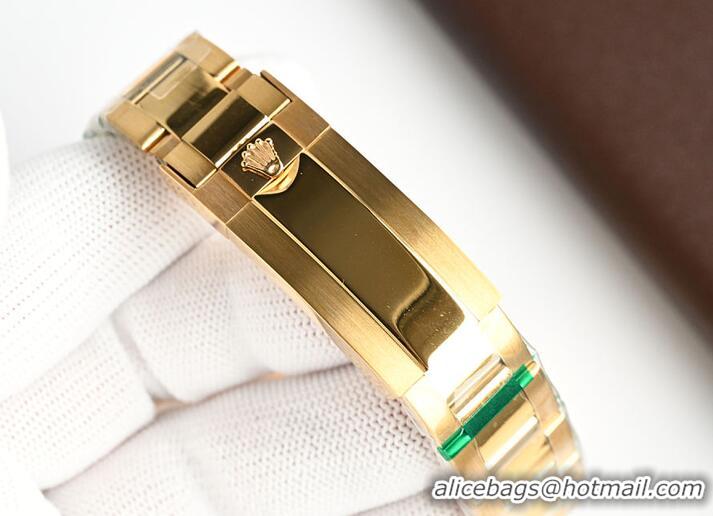 Unique Discount Rolex Cosmograph Daytona 40mm Golden Diamond-Set Dial R1258
